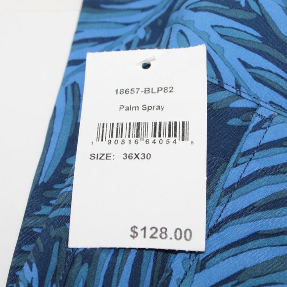 Bonobos Golf Slim Fit NWT Men's 36 x 30 Blue Flat Front Straight Leg Chino Pants - Picture 4 of 11